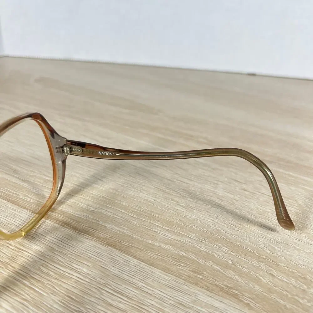Vintage National Oversized Eyeglasses PARTS ONLY 52-17-135